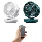 10000mAh Mini USB Camping Fan Portable Camping Fan Rechargeable with Remote