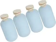 LAPYAPPE 4 Pack Travel Size Lotion Containers Small Plastic Shampoo Bottles for Hair Care