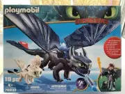 HTF PLAYMOBIL Hiccup and Toothless Playset - 70037 NEW opened box