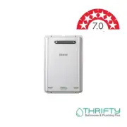 Rinnai Infinity 26L Enviro Continuous Flow Nat Gas Ext Water Heater Preset 60ºC