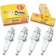 4pcs 74-76 Tohatsu B18C NGK Standard Spark Plugs 12 HP Kit Set Engine ri