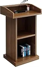 Floor Lectern Podium Lectern Podium Stand, Wood Lectern Stand-Up Wood Lectern Conference Pulpit Stand Podium School Church Office Lectern Stand, Lectern Podium Stand,A-60x40x110cm