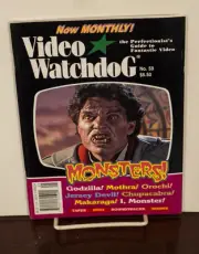 VIDEO WATCHDOG ISSUE #59 MONSTERS-GODZILLA-MOTHRA-OROCHI NM/MINT