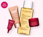 Clarins Extra Firming Night &Day Creams Cleansing Oil Instant Smooth 4 Piece Set