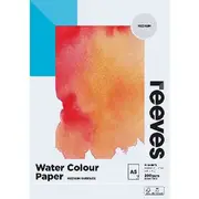 Reeves Watercolour Pad Cold Pressed Med 200gsm 12 Sheets A5