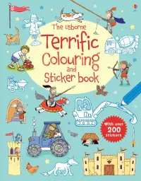 在飛比找博客來優惠-The Usborne Terrific Colouring