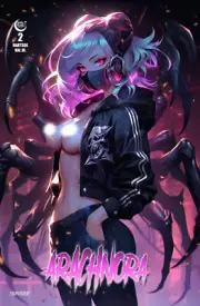 Everette Hartsoe ARACHNORA #2- COVER M HOLOFOIL ANIME nsfw HORROR COMIC ADULT