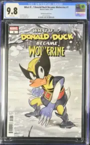 What If...? Donald Duck Became Wolverine #1 Momoko Variant CGC 9.8
