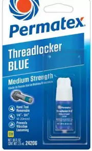 Permatex Medium Strength Blue Threadlocker Handy 2.5 ml bottle free del