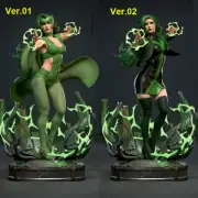 2Versions Polaris 3D Print Garage Kit Figure Model Kit Unpainted Unassemble GK