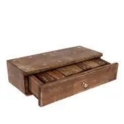Handmade Wooden Dominoes Set | Double Six Professional Size Dominoes Set with...