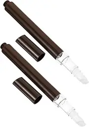 BESTYASH 2ml Lip Gloss Pen with Cuticle Oil Pen Refillable for Manicure 2pcs Window Design Easy to Carry Precision Application