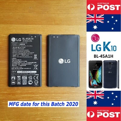 LG K10 Original Genuine Battery BL-45A1H 2300mAh Good Quality - Local Seller !