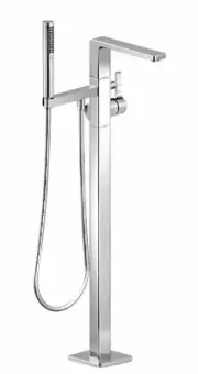 Dornbracht freestanding single lever bath mixer LULU 25863710-06 Platinum Matt