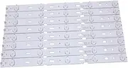 BGBLKLGPPN 8 PCS 5LED 428mm LED Backlight Strip Compatible with TV 40VLE6520BL Samsung_2013ARC40_3228N1 40-LB-M520 40VLE4421BF TV Light Strip
