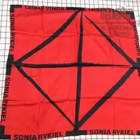 在飛比找蝦皮商城精選優惠-【哈極品】美品《Sonia Rykiel 經典元素菱形紅黑色