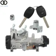 For 07-11 CRV Ignition & Door Lock Cylinder Switch Assembly Set w/ 2 Remote Keys