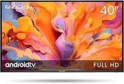 [ENGLAON] 40 Inch Full HD Smart TV with LED Android 11 12V Display with Built-in Bluetooth 5.0 & Chromecast for Caravan Motorhome Camper Or RV