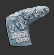 Scotty Cameron Headcover Mardi Gras White Lily 2024 Confirmed FAST FREE