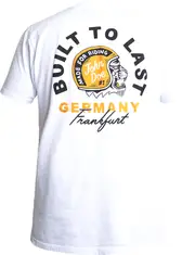 John Doe Built To Last, t-shirt , color: White/Black/Yellow , size: S