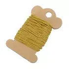 Nylon Strings, 0.8mm Nylon Cord Satin String Beading String, Ochre