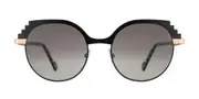 VANNI VS9619 C61 Women’s Sunglasses Black Size 52