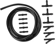 CHILDWEET 1 Set Windshield Washer Hose Kit High Grade Universal Fit Easy to Trim Length Car Windshield Washer Nozzle Connector
