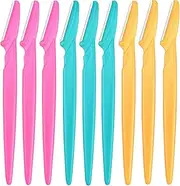 9 Pcs Eyebrow Razors Multipurpose Fine Hair Remover Precisely Eyebrow Trimmer Portable Facial Hair Sharp Removers