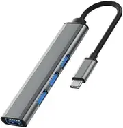 Hub USB C 3.0 to USB Adapter, 4 Port USB Hub with 1*USB 3.0 and 3*USB 2.0, Type-C Hub 1 to 4 Port Docking Station Splitter