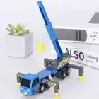 Engineering Vehicle Inertial Sliding Mini Crane Truck Toy Engineering Car Model