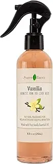 Vanilla Linen and Room Spray, Natural Home Fragrance Made with Pure Vanilla Essential Oil, Perfect Toilet Air Freshener or Linen Spray (250ml)