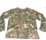 Mossy Oak Break-Up Infinity Long Sleeve Camo Shirt Hunting Men's size XL
