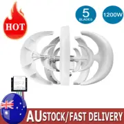 1200W Vertical Wind Power Turbine Generator kit Wind Charge Controller Device