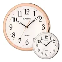 在飛比找momo購物網優惠-【KAIROS凱樂時】KW-1903 恬靜居家風格簡約掛鐘