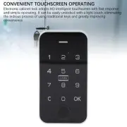 US Electronic Cabinet Lock Digital Touch Keypad Fingerprint Password Cabinet Loc