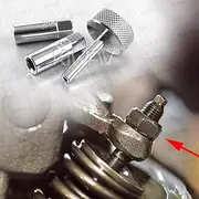KiWAV Tappet Adjustment Tool Set, Universal Fit, Chrome Vanadium Steel, Box End Square Wrench, 8/9mm Locknut Sockets, 3mm Square Type Driver