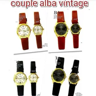 Alba 復古批發進口皮膚男士女士情侶 AL008 C9 C10 手錶保證男士保證 Lakius C9 C10 手錶時尚
