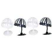 2 Pcs Hat Display Holder Storage Rack Hat Hat Storage Stand PE Hat Rack