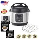 Simplicity 4-in-1 Electric Pressure Cooker, 3 Quart Stainless Steel - Fast & ...