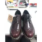 全新英國馬丁皮鞋-CHERRY RED