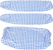 Fitted Picnic Tablecloth Set Waterproof Outdoor Table Cover Bench Covers for Camping Hiking