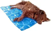 Cooling Mat for Dogs - Leakproof Pet Cool Carpet | Gel Cooling Pad | Non Slip Cat Cool Bed | Scratch-Resistant Cooling Bed Mattress for Medium Dogs, Cats, Puppy
