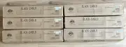(6) American DJ ADJ BLACK-24BLB 24" Blacklight Tubes Fixture Reflector w/Switch