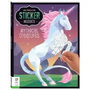 Kaleidoscope Sticker Mosaics: Mythical Creatures - Book