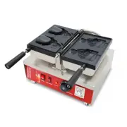 Electric Waffle Maker Animal Bear Shape Taiyaki Machine Ice Cream Cone Machine