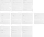 10PCS White 3D Foam Brick Wall Panels, Self-Adhesive, Waterproof Peel and Stick 3D Wallpaper Self Adhesive Waterproof Foam for LivingRoom,Bedroom,Laundry,Kitchen,Fireplace,TV Wall Decoration