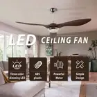 【1 Year Warranty】52'' Ceiling Fan 6 Speed Reversible DC Motor 3 Colour LED Light