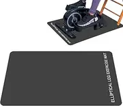 Leg Exerciser Machine Non Slip Mat - Protective Trainer Mat,Fitness Mat, Home Sports Accessories for Under Desk Elliptical Peddler Foot & Leg Pedal Exerciser
