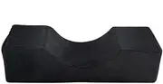 Lash Pillow for Beauty Lash Extension, Comfortable Memory Foam Eyelash Pillow Grafting Salon, Cervical Pillows Support for Protecting The Neck with Black Velvet Pillow case