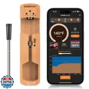 INSMART Wireless Smart Meat Thermometer,330FT Bluetooth Range,100% Waterproof